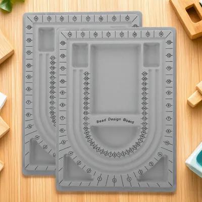 Jewelry Making Organizer - 2Pcs Bead Design Boards Necklace Design