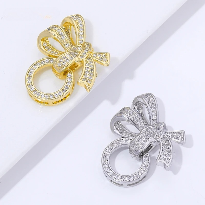 Jewelry Making Basics - 18K Gold Plated Pearl Clasps Connectors