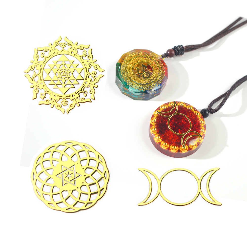 Jewelry Making Tools - JF068 New Tower Metal Orgonite Copper