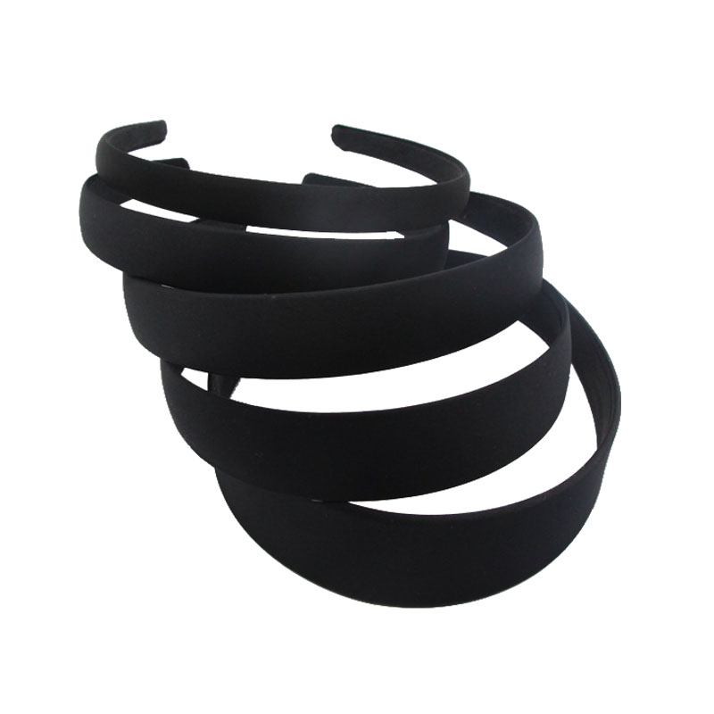 Jewelry Making Adults - 4pcs Black simple wide hair bands