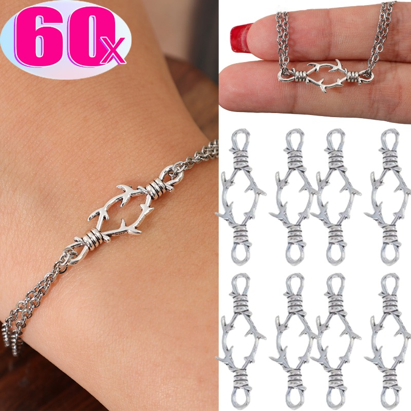 Jewelry Making Rivets - 10-60Pcs Gothic Jewelry Findings Thorns Charms
