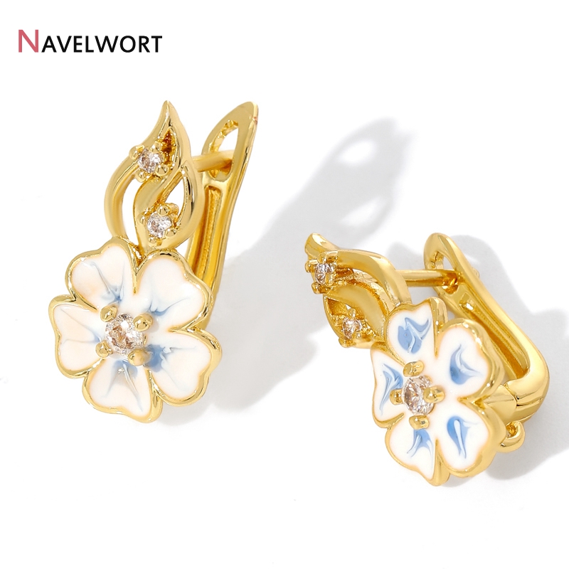 Jewelry Making Basics - 18K Gold Plated Brass With Zircon