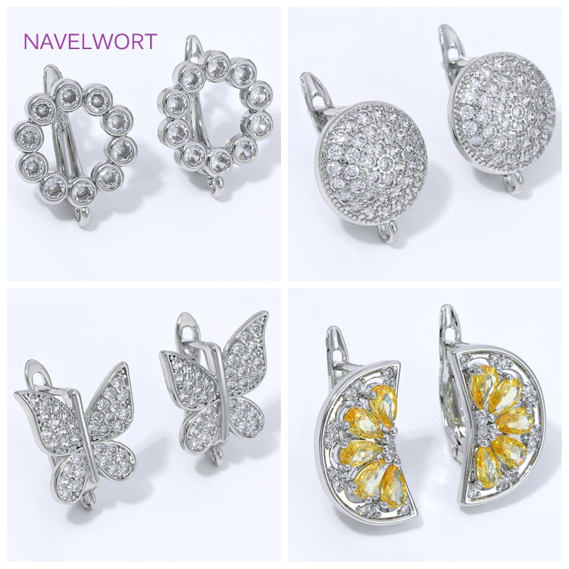 Jewelry Making Basics - 18K Gold Plated Fan Shape Flower