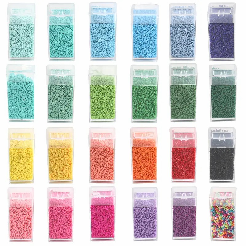 Seed Bead Tube - 1000/3000pcs 2mm Czech Glass Seed Beads