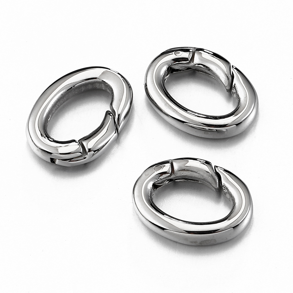 Jewelry Making Basics - 2pcs/1pc Stainless Steel Spring Lobster Clasp