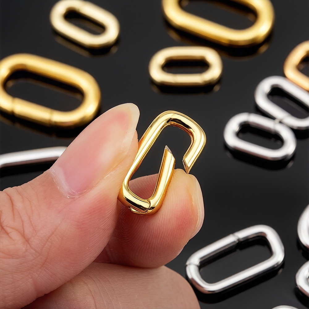 Jewelry Making Basics - 2pcs 18K Gold Plated Filled Oval
