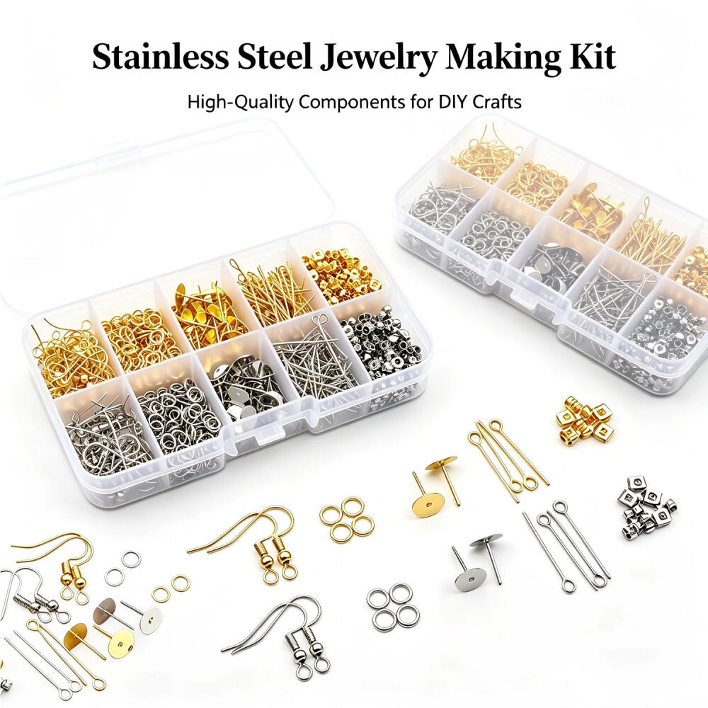 Jewelry Making Organizer - 1 Set Box Ear Hook Single
