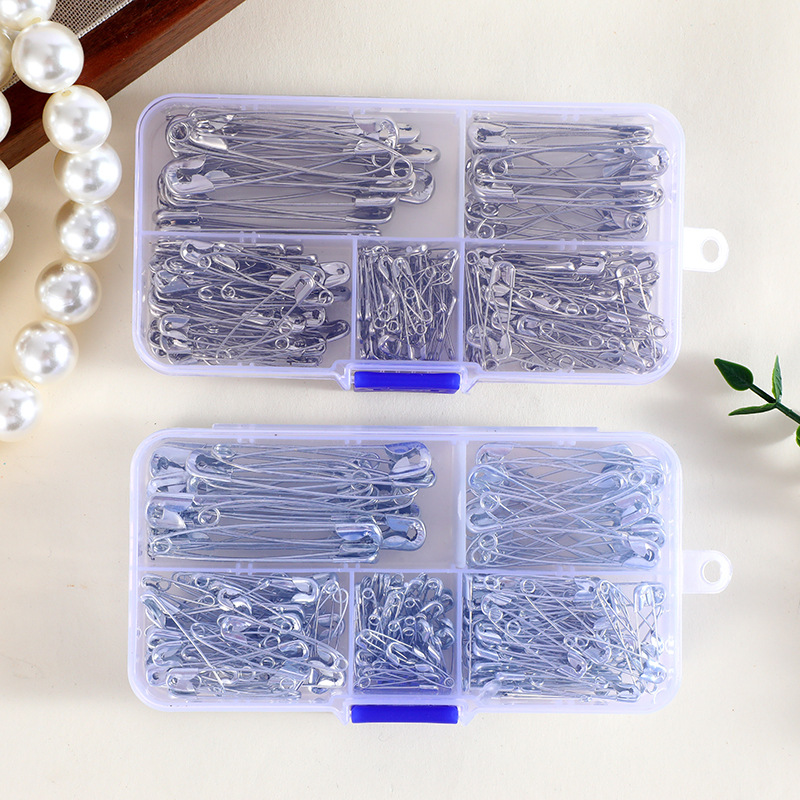 Silver Safety Pins Kit With St - Jewelry Making Organizer 评论和价格