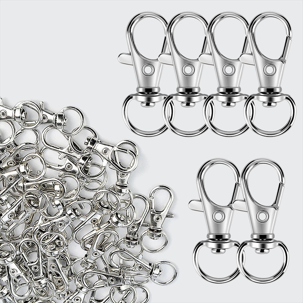 25-200Pcs Metal Swivel Snap Ho - Jewelry Making Basics 评论和价格