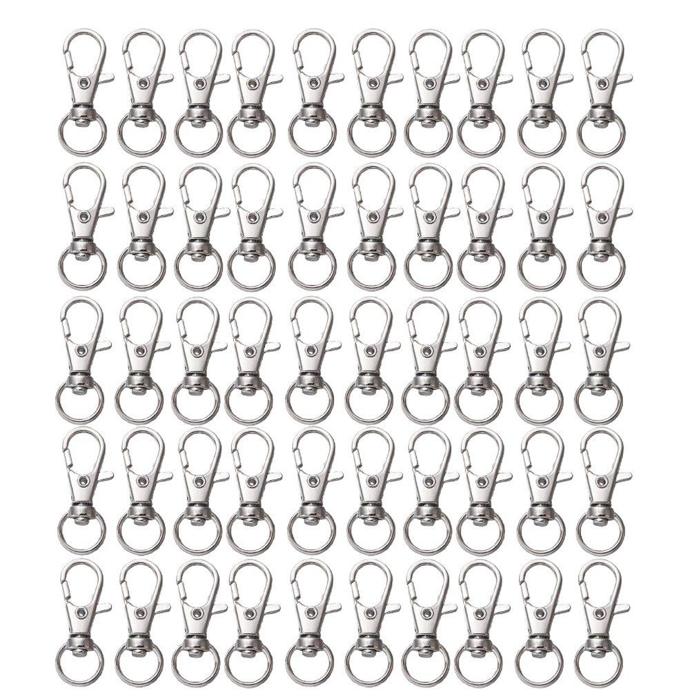 25-200Pcs Metal Swivel Snap Ho - Jewelry Making Basics 评论和价格