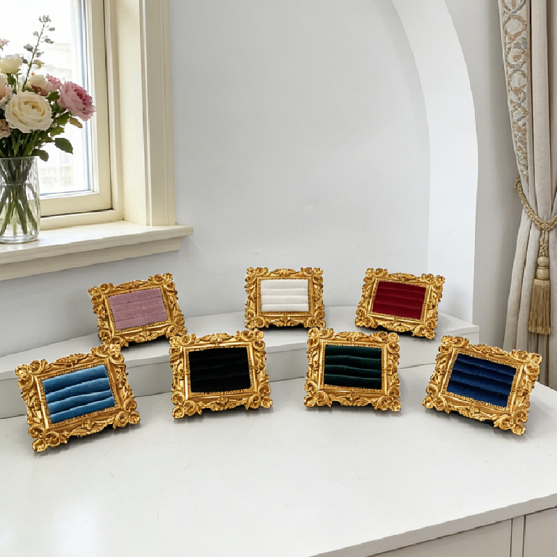 Vintage Picture Frame Ring Dis - Jewelry Making Organizer 评论和价格