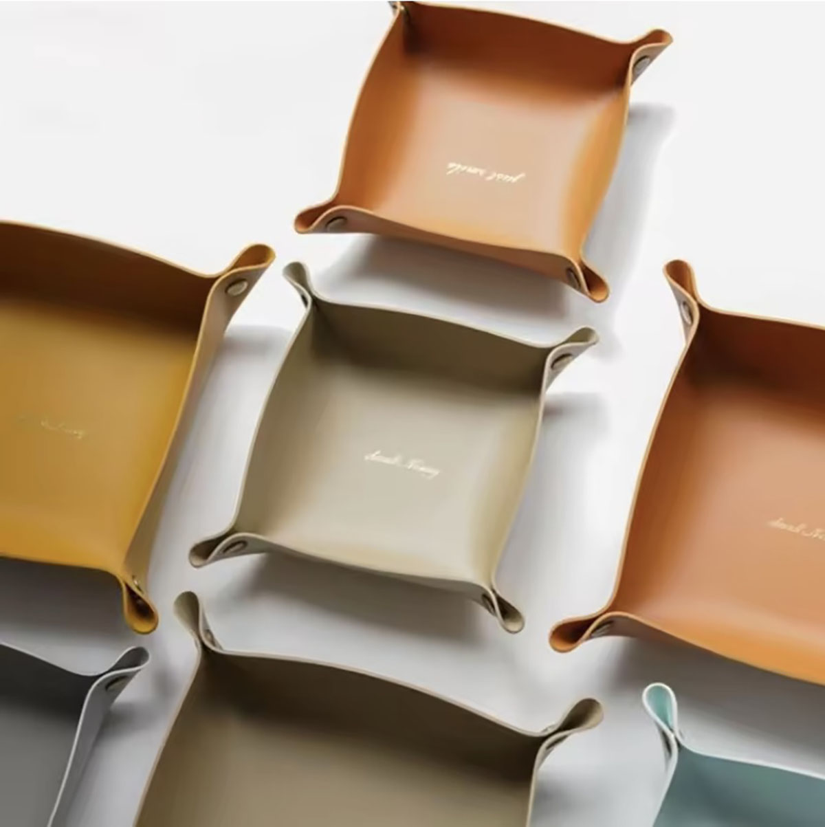 Nordic Style Leather Storage T - Jewelry Making Tray 评论和价格