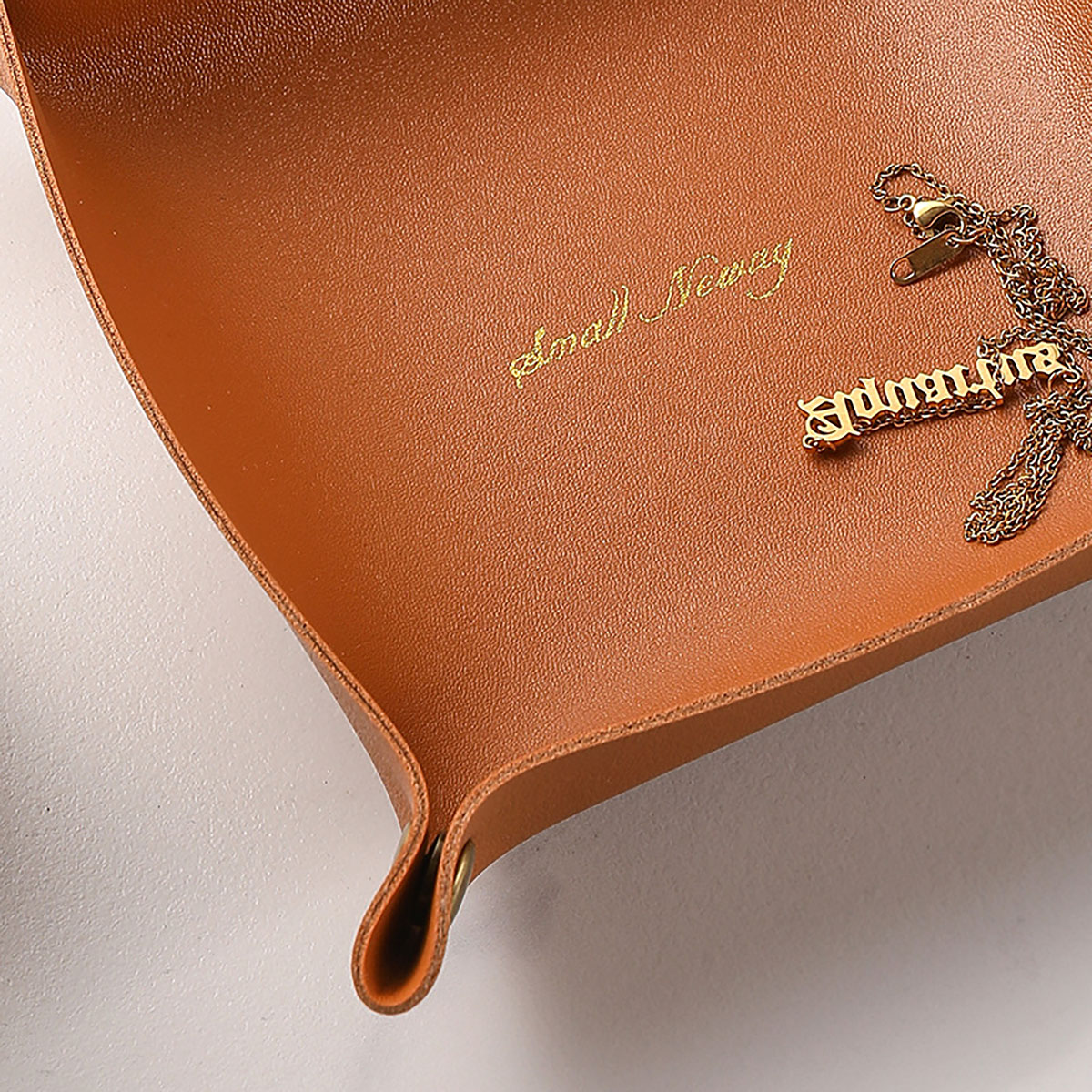 Nordic Style Leather Storage T - Jewelry Making Tray 评论和价格