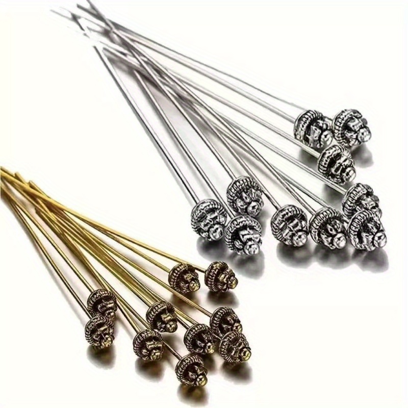 10PCS 55mm/2.17 Inch Head Pins - Jewelry Making Head Pins 评论和价格