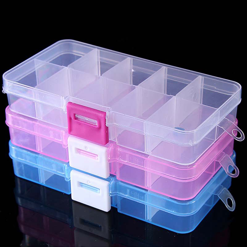 10 Grids Nails Art organizer b - Jewelry Making Workshops 评论和价格