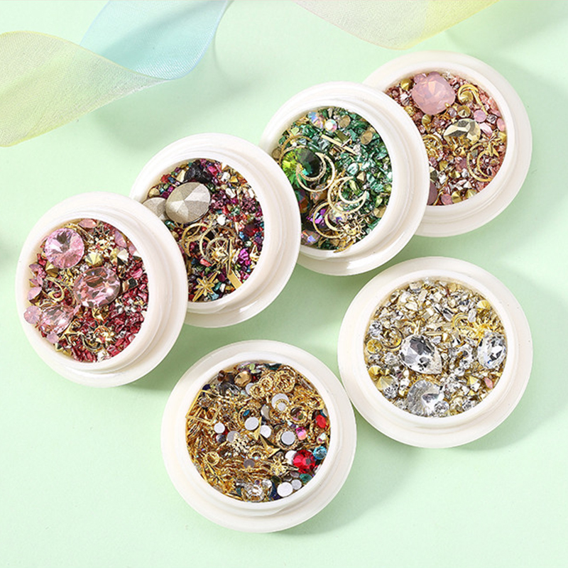 Resin Stones Jewelry Metal Riv - Jewelry Making Rivets 评论和价格