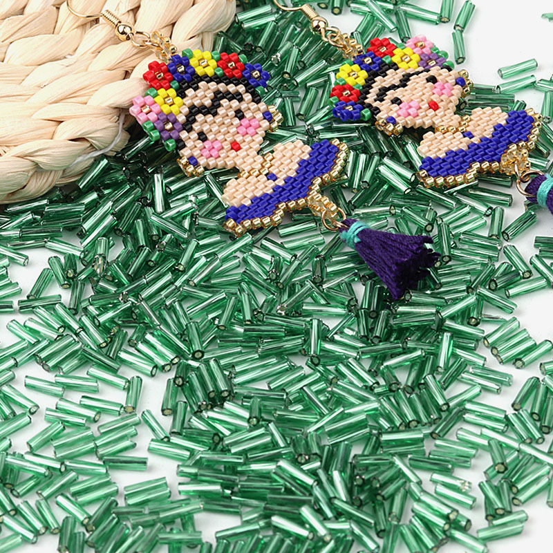 Louleur Twist Bugles Czech Gla - Seed Bead Tube 评论和价格