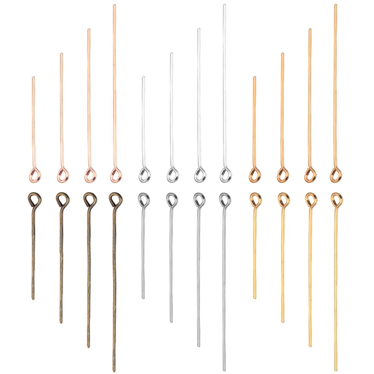 200pcs/Lot 20/26/30/35/40/45/5 - Jewelry Making Rivets 评论和价格