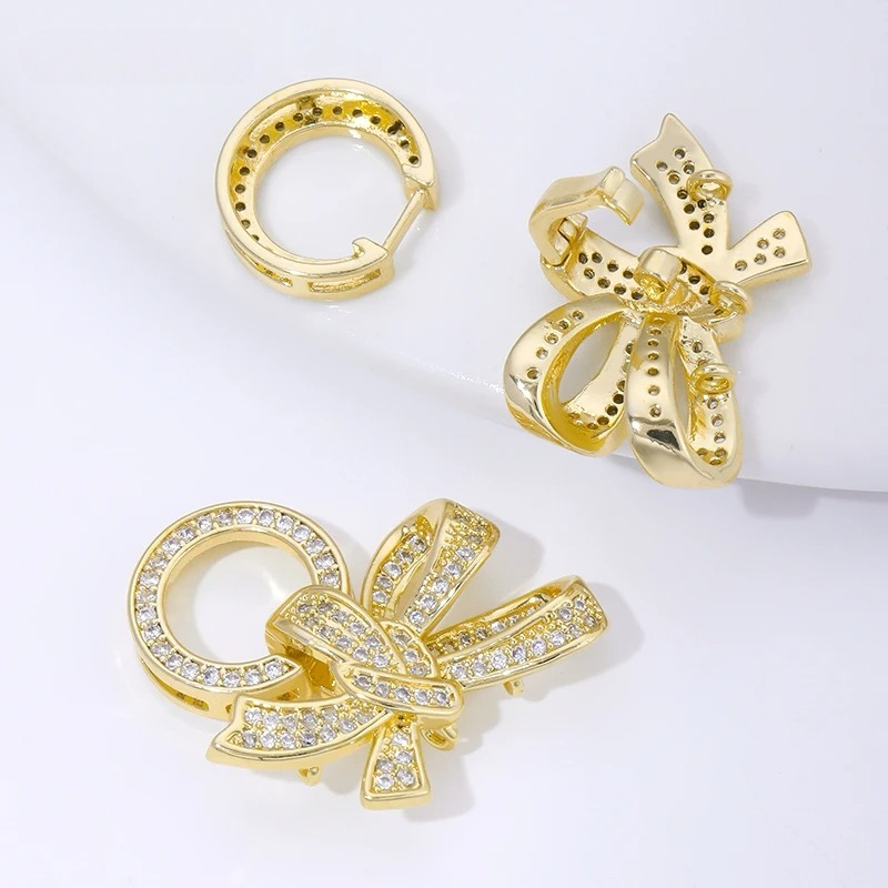 18K Gold Plated Pearl Clasps C - Jewelry Making Basics 评论和价格