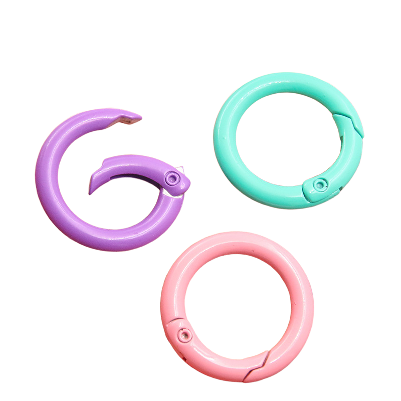 5-20pcs Colorful Spring O Ring - Jewelry Making Basics 评论和价格