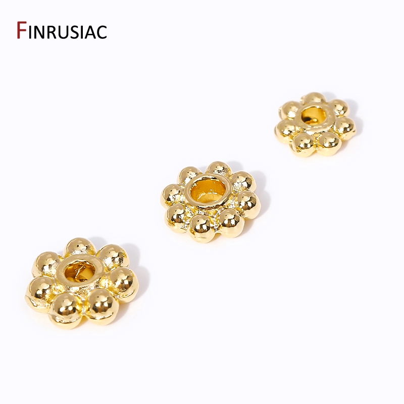 30PCS 4mm/5mm/6mm 14K Real Gol - Jewelry Making In Bali 评论和价格