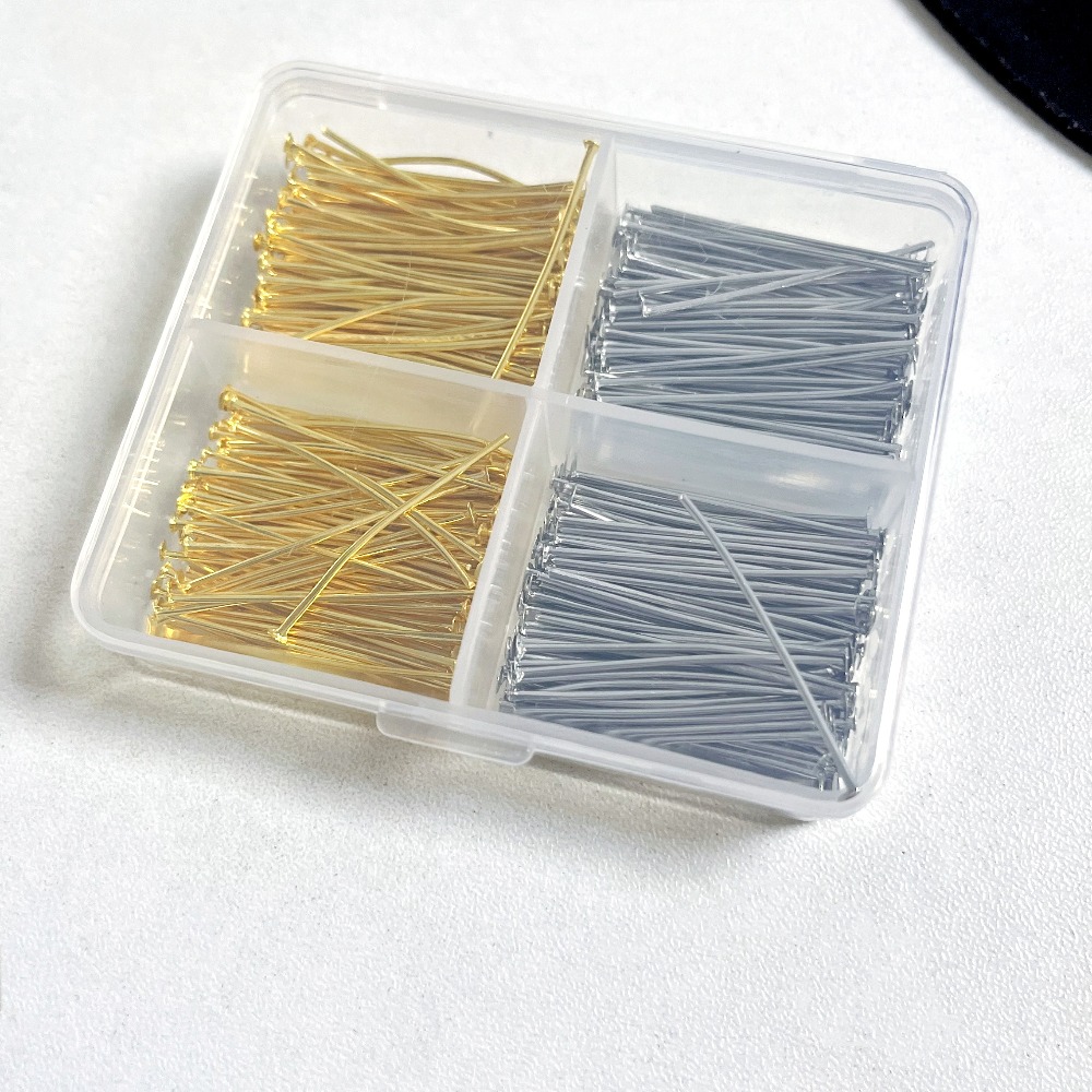 400pcs Mixed Iron Head Pins 30 - Jewelry Making Head Pins 评论和价格
