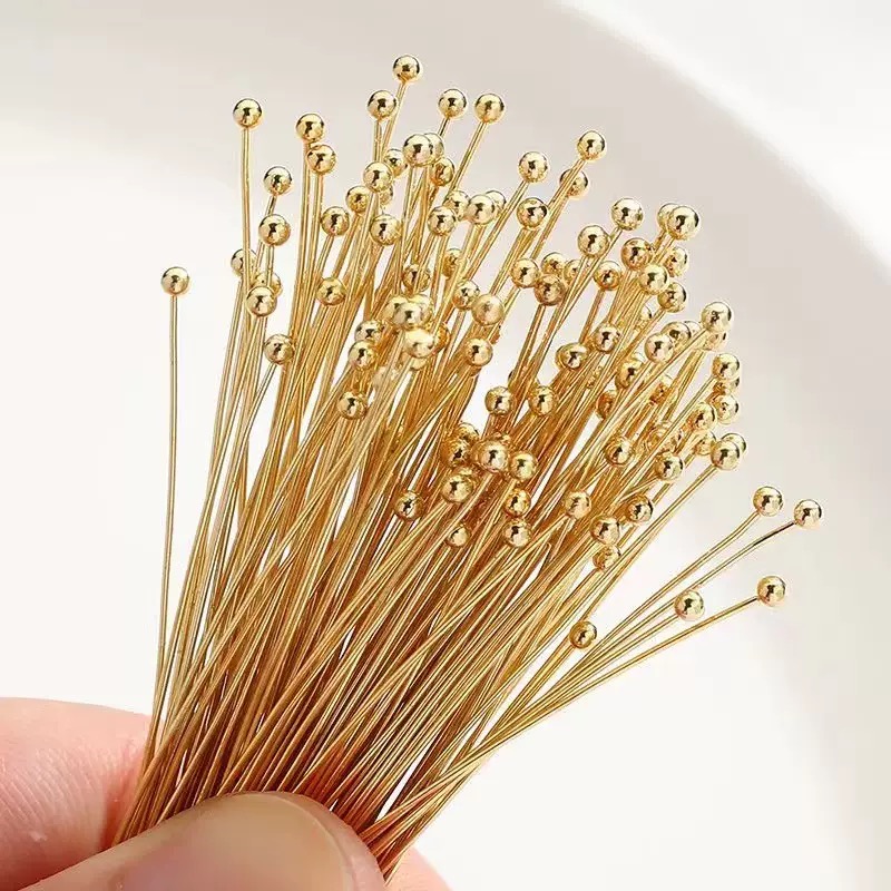 200pcs/lot 16 20 25 30 40 50mm - Jewelry Making Head Pins 评论和价格