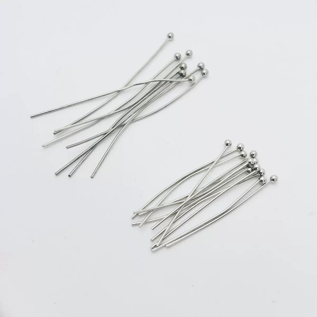 200pcs/lot 16 20 25 30 40 50mm - Jewelry Making Head Pins 评论和价格