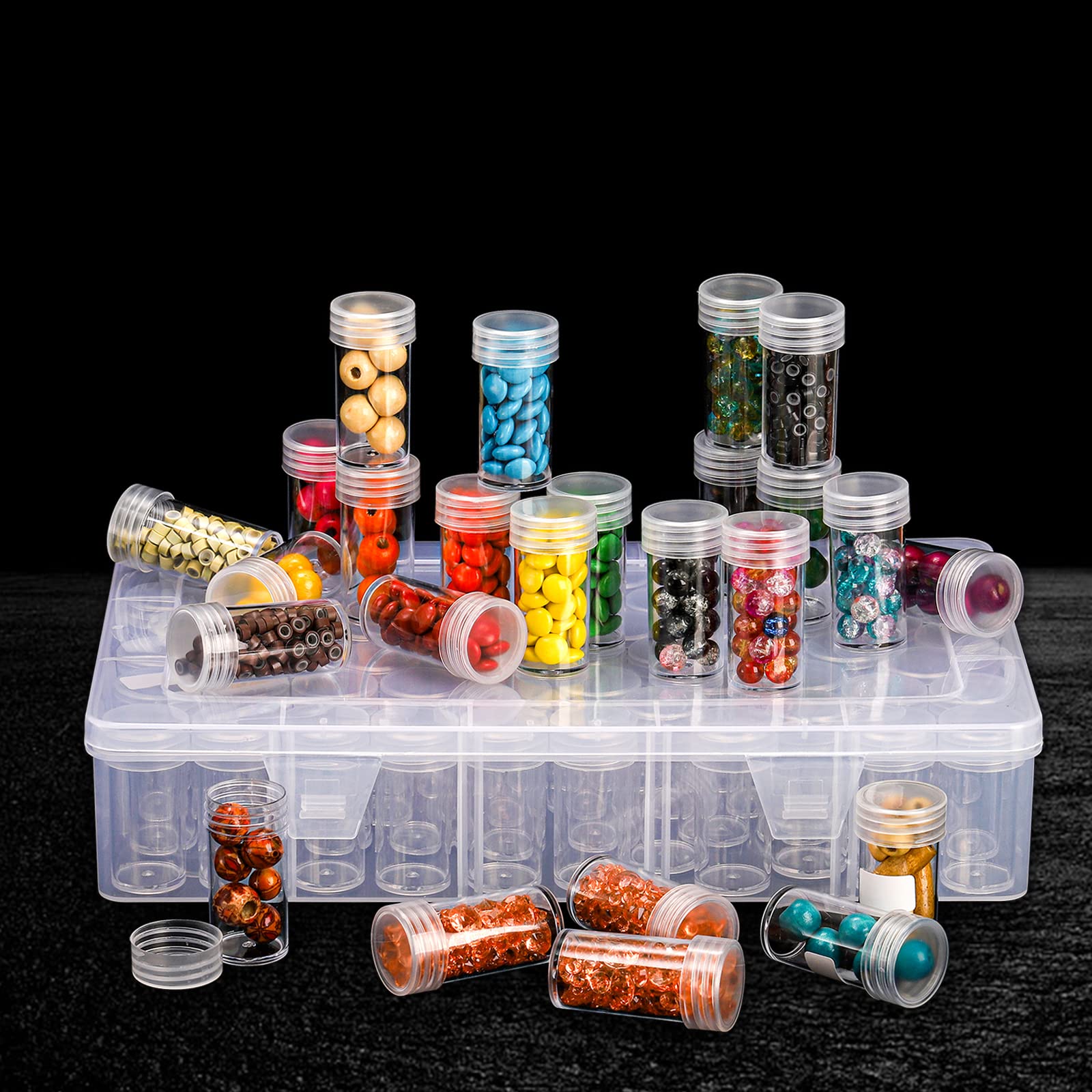 1pc 24/30//38/60 Slots Plastic - Jewelry Making Workshops 评论和价格