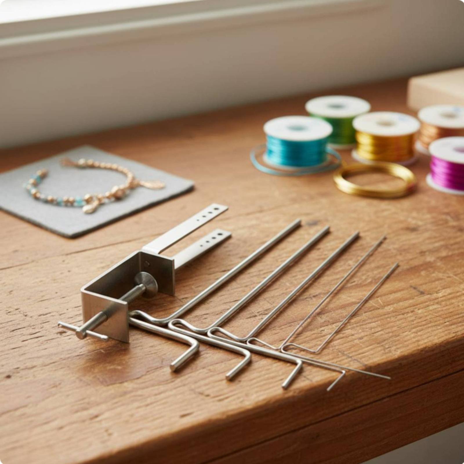 Stepped Wire Looping Rod Sturd - Jewelry Making Tools 评论和价格