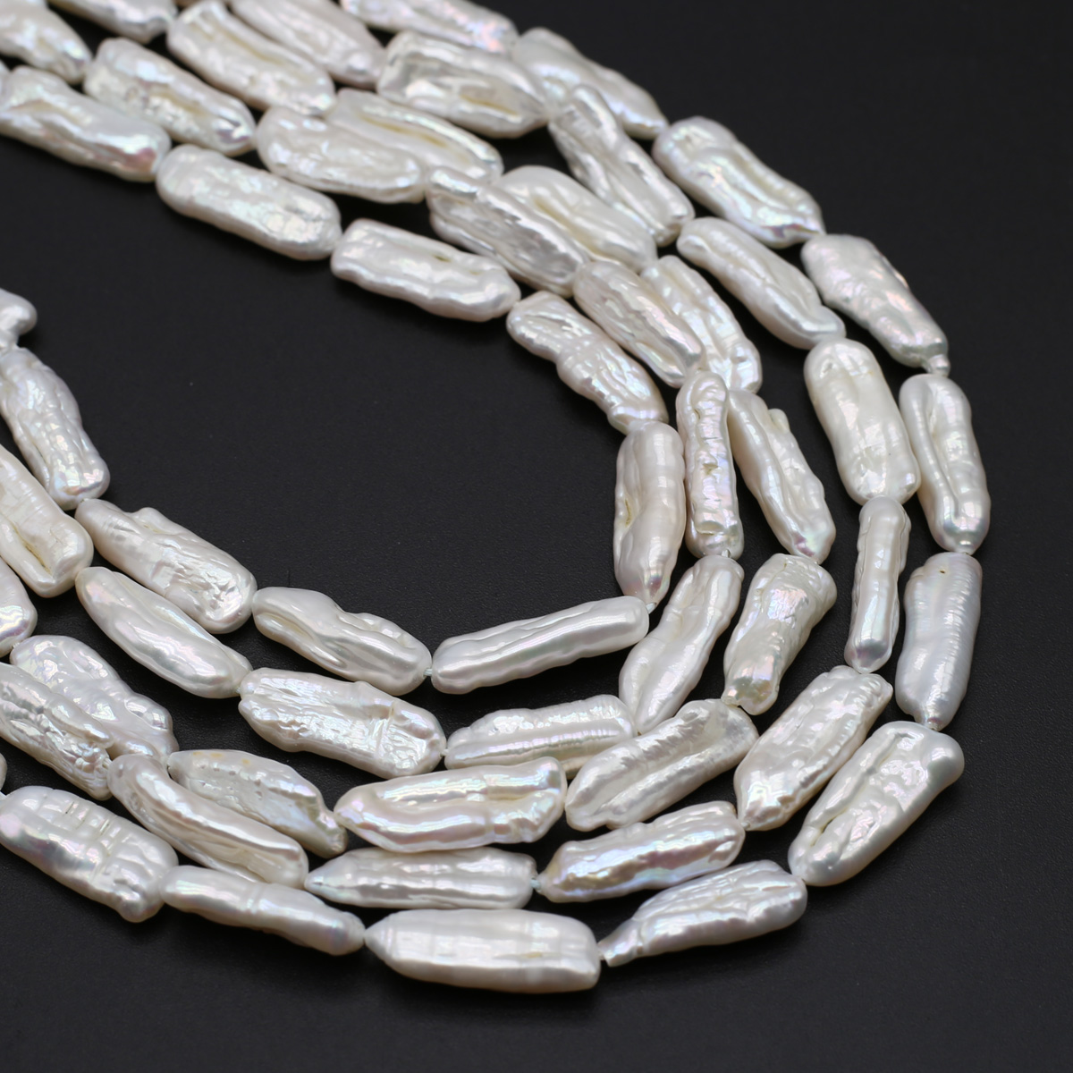 Irregular Shape Natural Freshw - Seed Bead Tube 评论和价格