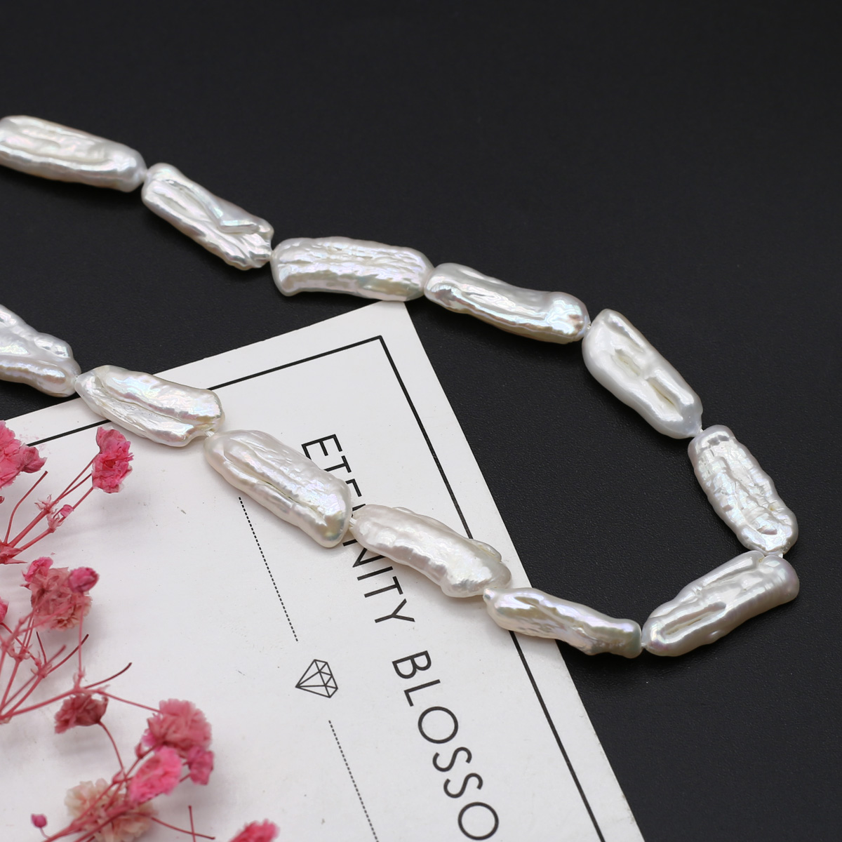 Irregular Shape Natural Freshw - Seed Bead Tube 评论和价格