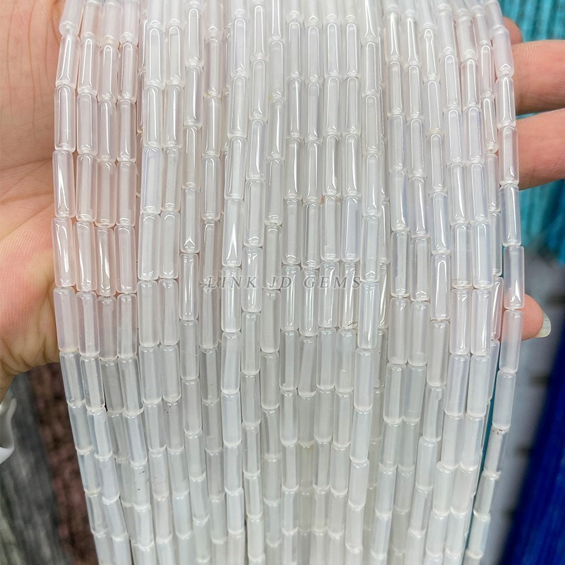 4*13mm Natural Agate Aventurin - Seed Bead Tube 评论和价格