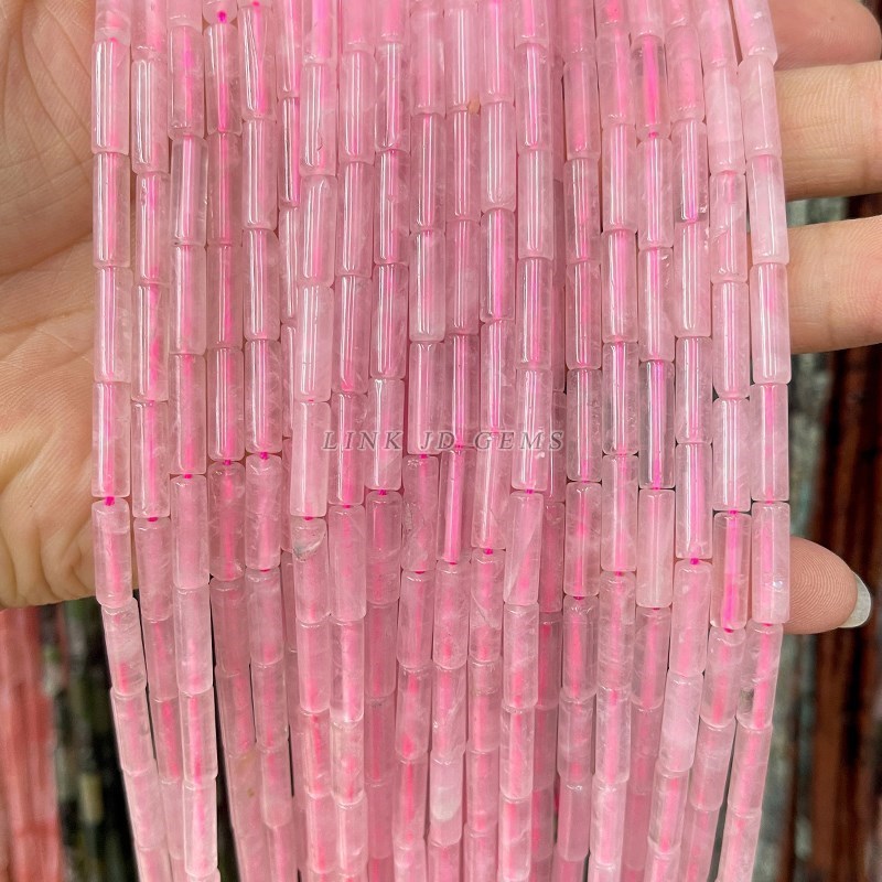 4*13mm Natural Agate Aventurin - Seed Bead Tube 评论和价格