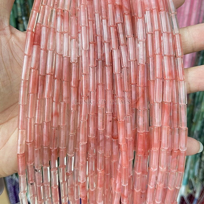 4*13mm Natural Agate Aventurin - Seed Bead Tube 评论和价格