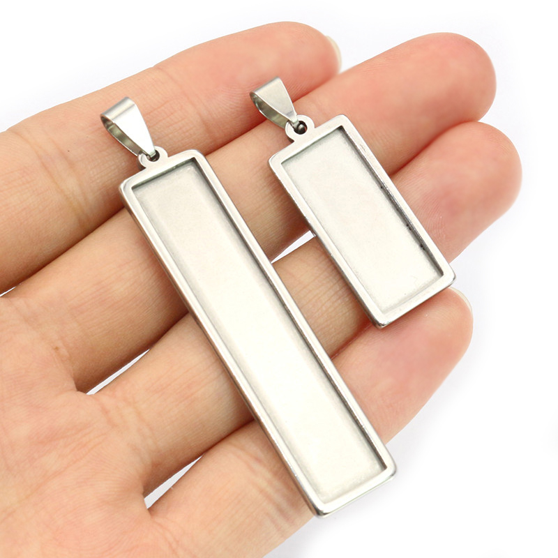 5-10pcs Stainless Steel Rectan - Jewelry Making Tray 评论和价格