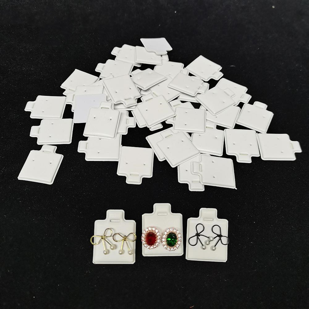 100pcs/bag Ear Studs Holder Wh - Jewelry Making Organizer 评论和价格