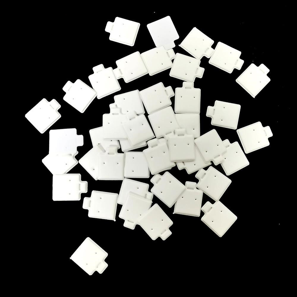 100pcs/bag Ear Studs Holder Wh - Jewelry Making Organizer 评论和价格