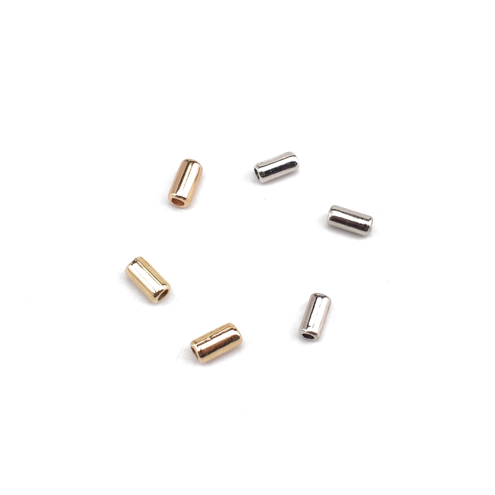 200Pcs/Lot 3*6mm Plastic Cylin - Seed Bead Tube 评论和价格