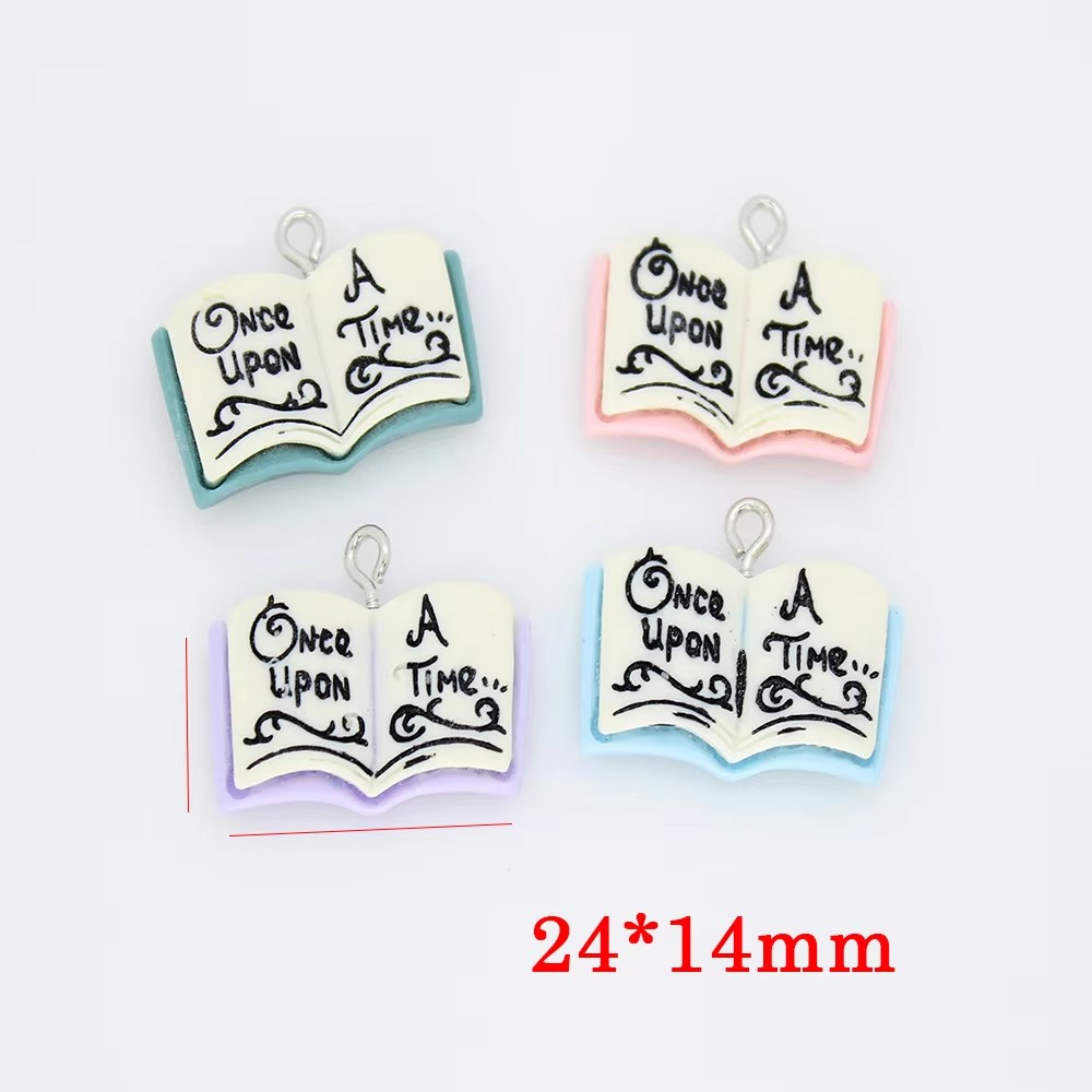 Yamily 8Pcs/Resin Book Charm F - Jewelry Making Guide Book 评论和价格