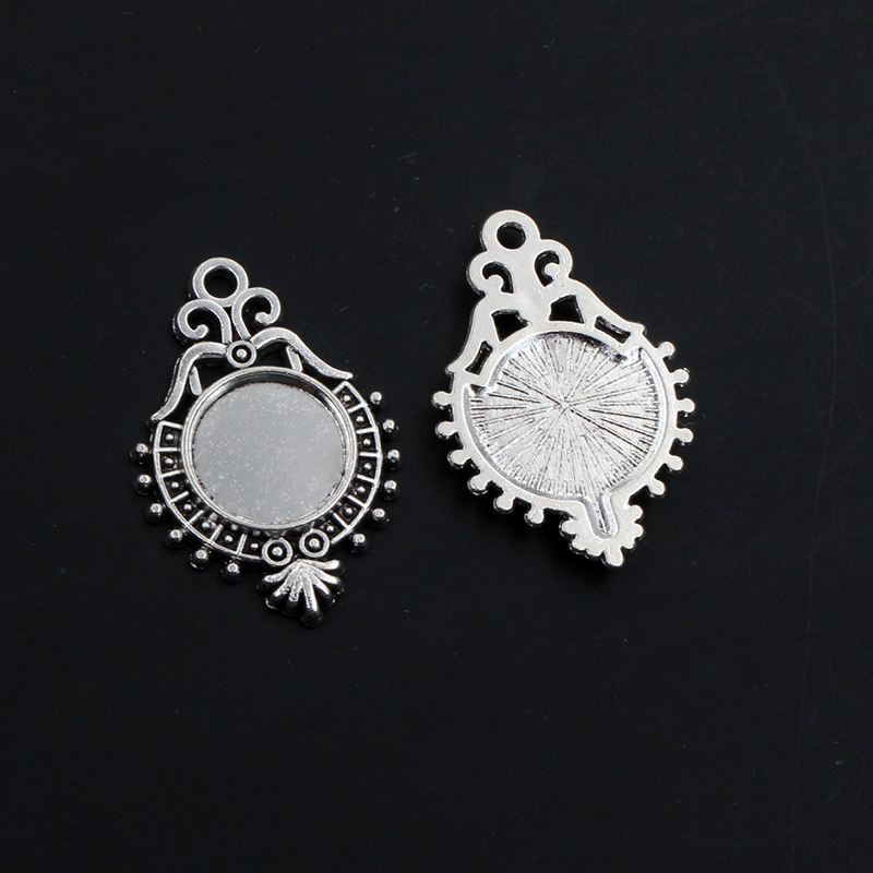 20pcs 10mm Inner Size Vintage  - Jewelry Making Tray 评论和价格