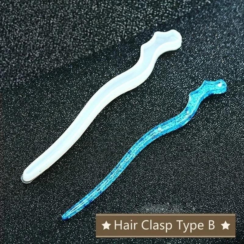 New Transparent Hairpin Silico - Jewelry Making Adults 评论和价格