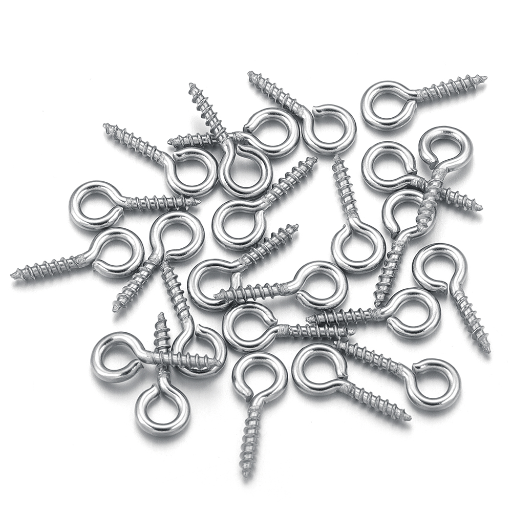 100pcs/lot Stainless Steel Min - Jewelry Making Rivets 评论和价格