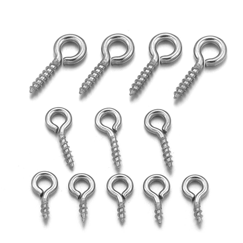 100pcs/lot Stainless Steel Min - Jewelry Making Rivets 评论和价格