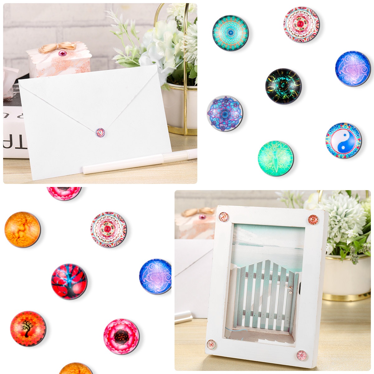 Mirror Tiles for Crafts Small  - Jewelry Making Adults 评论和价格