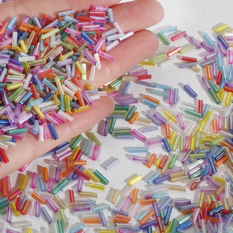 2x7mm 600pcs/lot Rice Shaped C - Seed Bead Tube 评论和价格