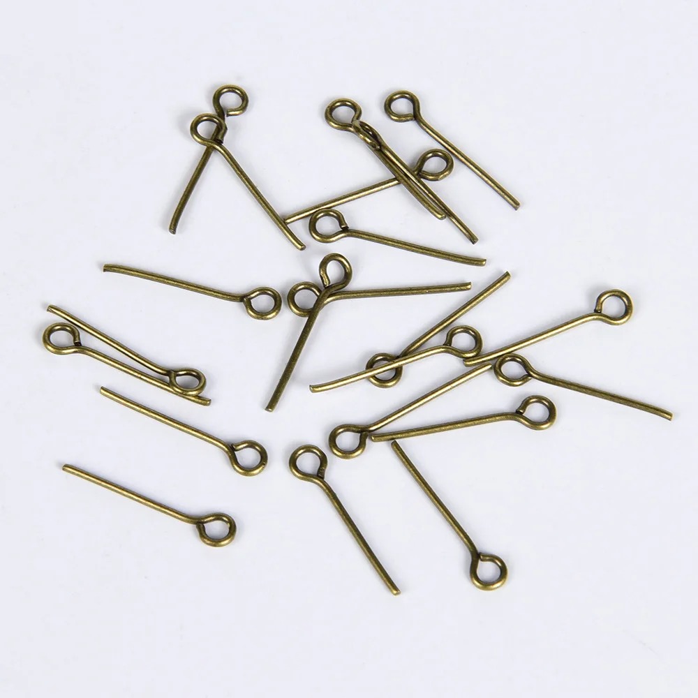 200PCS 16 20 30mm Mini Metal W - Jewelry Making Head Pins 评论和价格