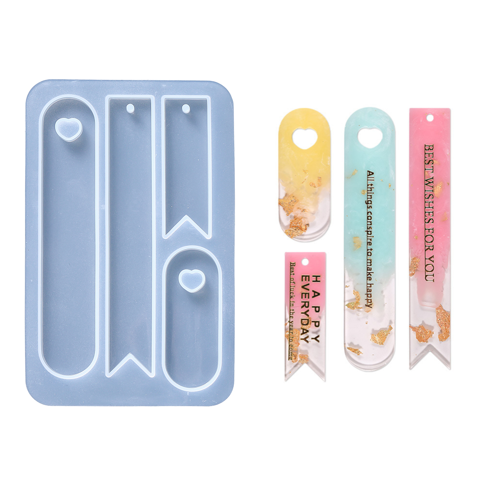 Oval Bookmark Silicone Mold He - Jewelry Making Guide Book 评论和价格