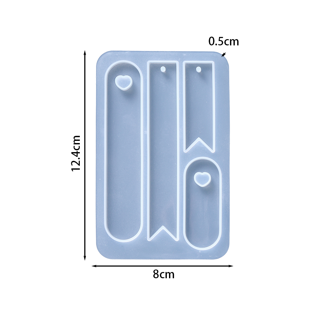 Oval Bookmark Silicone Mold He - Jewelry Making Guide Book 评论和价格