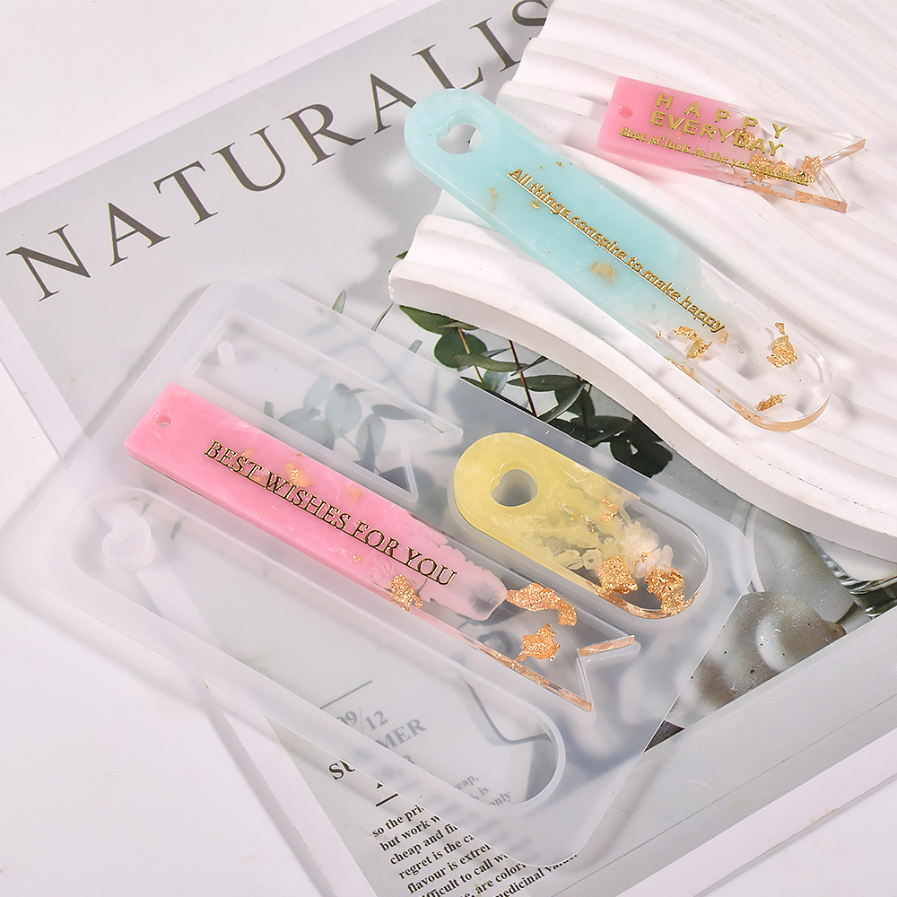 Oval Bookmark Silicone Mold He - Jewelry Making Guide Book 评论和价格